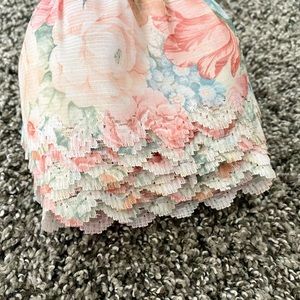 Vintage Floral Trim, 4 Yards, Sewing, Pink Pretty